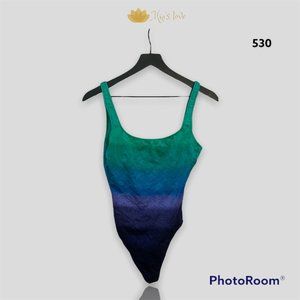 ANEMONA , swimwear, Onepiece  women,  size 36, Blue Purple color.